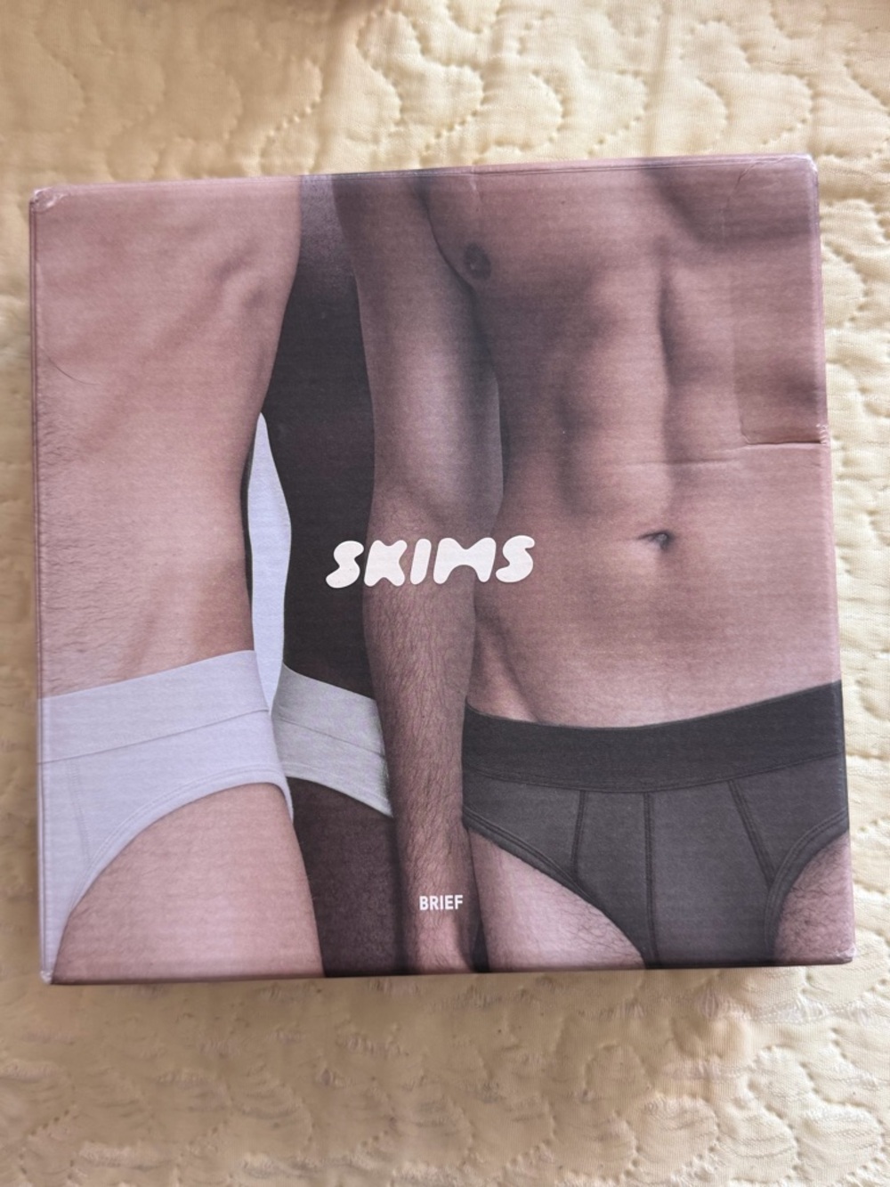 SKIMS Men’s Briefs Pack - Gray & White size L new